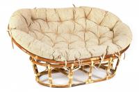 Кресло MAMASAN ECO SKIN  / с подушкой / Natural (натуральный), ткань Старт. Фото №1