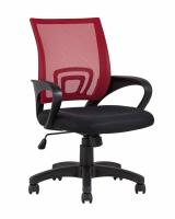 Кресло офисное TopChairs Simple красное. Фото №1