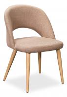 Кресло Lars Сканди Браун/Натуральный Дуб. Фото №1