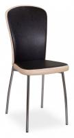 Стул кухонный  черный венге/бежевый, повышенной комфортности