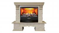 Электрокамин Rockland Lux 25,5 WT c очагом FireStar 25,5 3D фото Электрокамин Rockland Lux 25,5 WT c очагом FireStar 25,5 3D