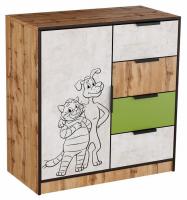 Комод Простоквашино Лофт