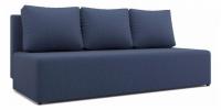 Прямой диван Консул (Каир)Blue еврокнижка Синий рогожка. Фото №1