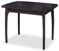 Стол обеденный DikLine М15 мрамор черный/черный