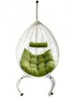 Подвесное кресло "КРИТ", цвет: белый. Фото №1