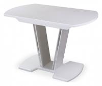 Стол обеденный  , белый, белый камень фото Стол обеденный  , белый, белый камень