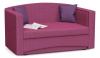 Диван детский Charlie Luxe 1 раскладной (рогожка, Фиолетовый) 140/75/75. Фото №1