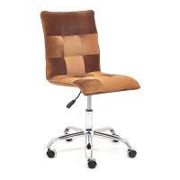 Кресло офисное TetChair Zero (бархат, коричневый)