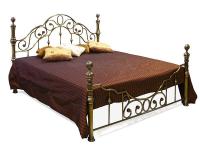 Кровать двуспальная 9603 Виктория (Victoria) + основание (Античная медь (140 x 200см)