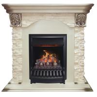 Электрокамин RealFlame Dublin Lux WT с Oregan 3D. Фото №1