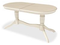 Стол обеденный Зубр-1 слоновая кость
