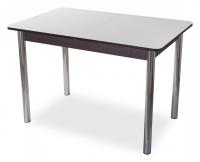 Стол со стеклом -  ,венге