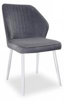 Стул DikLine 222 серый V11, Pegaso/белый