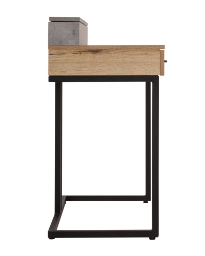 Стол рабочий малый Loft Дуб натур/Бетон. Фото №4