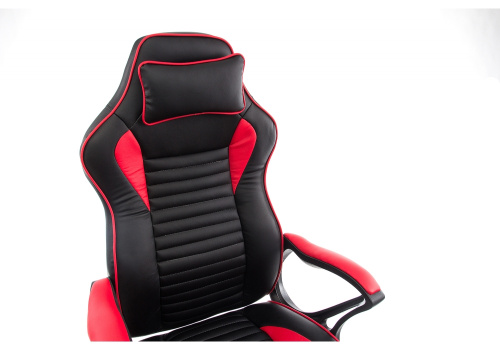 Компьютерное кресло Leon красное / черное. Фото №6