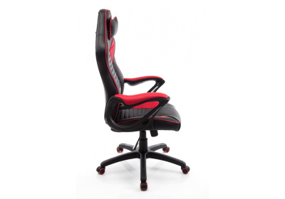 Компьютерное кресло Leon красное / черное. Фото №4