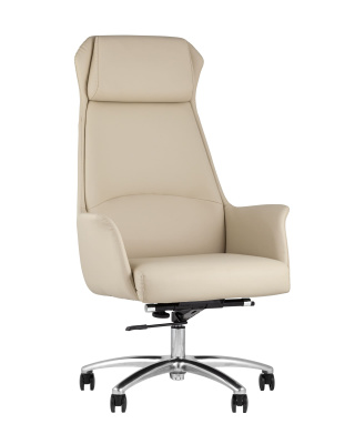 Кресло руководителя TopChairs Viking бежевое фото Кресло руководителя TopChairs Viking бежевое. Фото №2