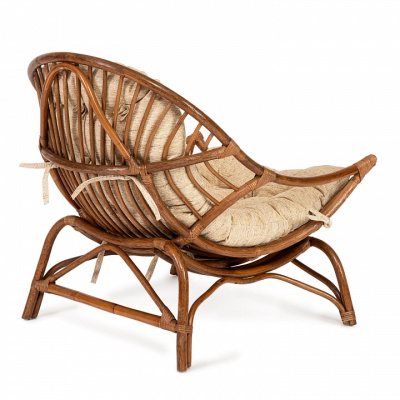 Кресло VENICE / с подушкой / coco brown (коричневый кокос). Фото №2