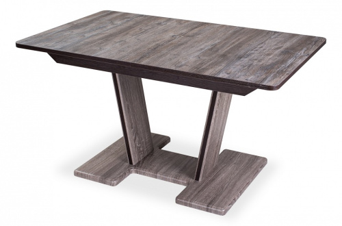 Стол обеденный  Орех темный/Орех темный. Фото №1