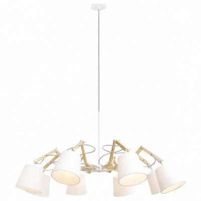 Подвесная люстра Arte Lamp Pinocchio A5700LM-8WH. Фото №2