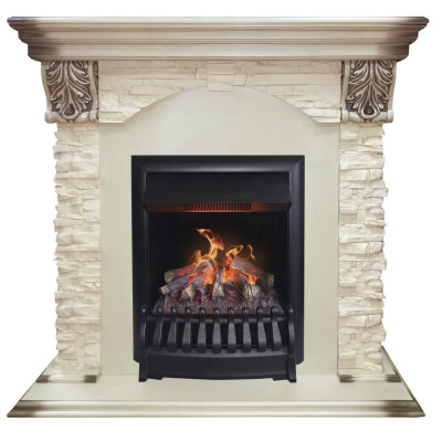 Электрокамин RealFlame Dublin Lux WT с Oregan 3D. Фото №2