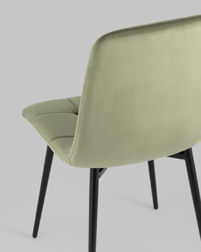 Стул Одди велюр пыльно-оливковый. Фото №8