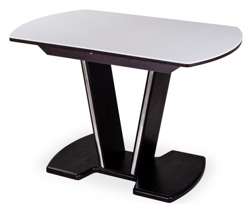 Стол обеденный  , венге, белый камень. Фото №1