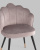 Стул Камилла велюр пепельно-розовый фото Стул Камилла велюр пепельно-розовый. Фото №9