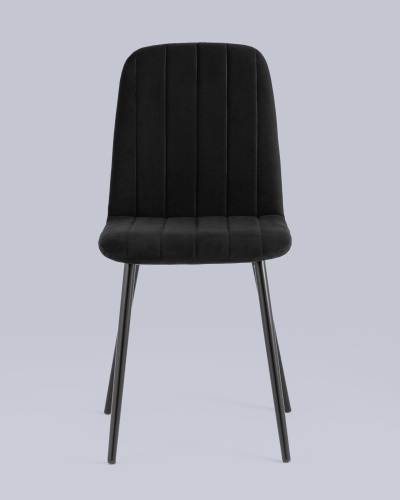 Стул Easy велюр черный. Фото №5