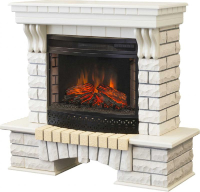 Электрокамин RealFlame Country 25 WT с FireField 25 SIR. Фото №2