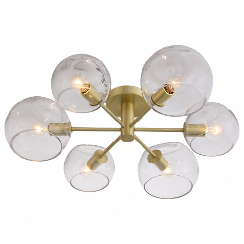 Люстра на штанге ST-Luce Calmare SL434.202.06. Фото №1