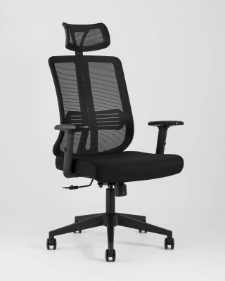 Кресло руководителя TopChairs Post черное. Фото №3
