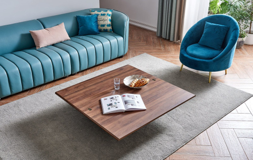 Стол-трансформер B2486-1 (3 в1) Обеденный, Письменный, Журнальный. Фото №6