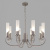 Подвесная люстра Eurosvet Banci 60117/8 никель. Фото №2