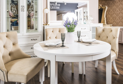 Стол Мишель белый матовый. Фото №5