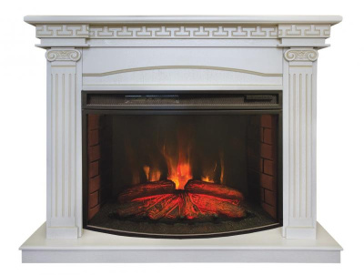 Электрокамин RealFlame Nicole 33 WT c FireSpace 33 S IR. Фото №2