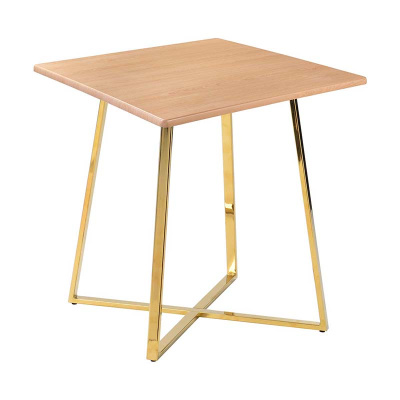 Стол Haku Gold 80x80 бук. Фото №2