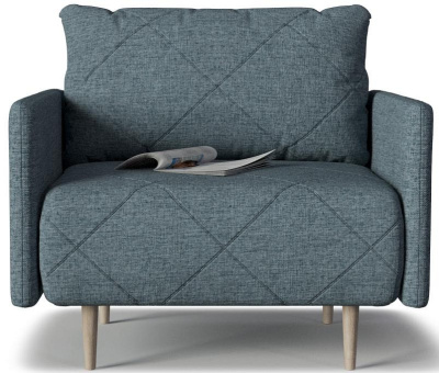 Кресло Mille Armchair 07 с подлокотниками не раскладное Серый рогожка фото Кресло Mille Armchair 07 с подлокотниками не раскладное Серый рогожка. Фото №2