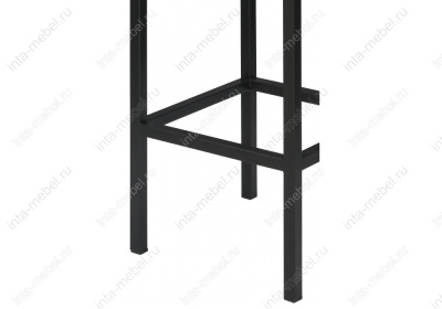 Барный стул Лофт темно-серый / черный матовый. Фото №4
