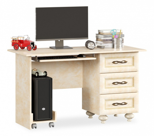 Стол Александрия (ЛД 510.050.000) Кожа Ленто, Рустика. Фото №1