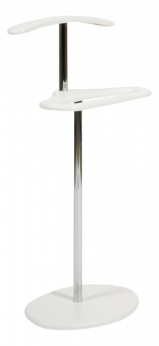 Вешалка BOBBY МДФ/металл, 28*41,5*84 см, белый. Фото №1