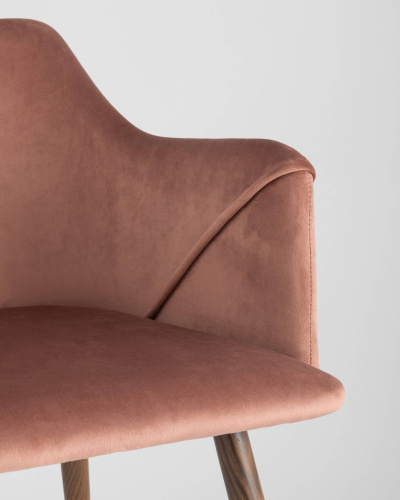 Стул Монарх розовый. Фото №9