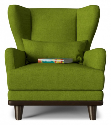 Кресло Оскар dream green Зеленый рогожка. Фото №2