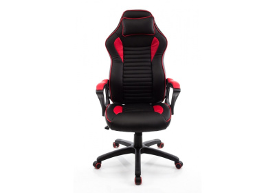 Компьютерное кресло Leon красное / черное. Фото №3