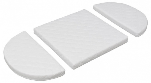 Матрас для новорожденных Polini Kids Волшебные сны 1190x600, белый. Фото №6