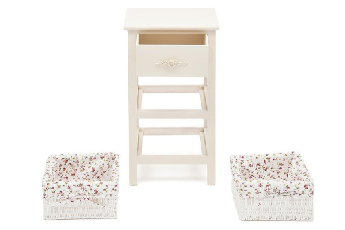 Тумба Fantasie 3 4326 с 2-я корзинами и ящиком. Фото №6