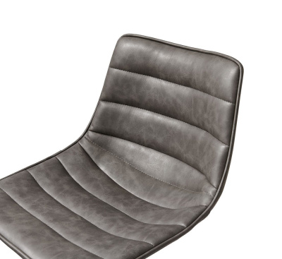 Барный стул CQ-8280E-P серый (grey). Фото №2