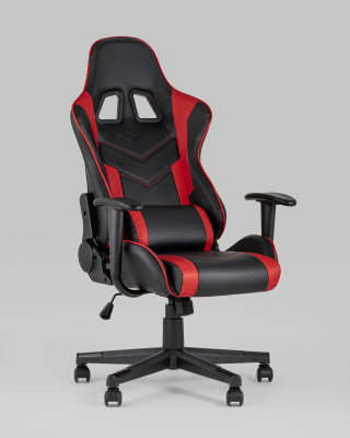 Кресло игровое TopChairs Impala красное. Фото №3