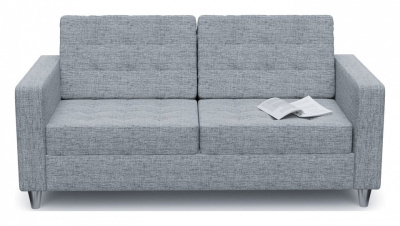 Диван прямой Камелот Серая рогожка Французская Раскладушка (рогожка, Серый) 182/86/89. Фото №2