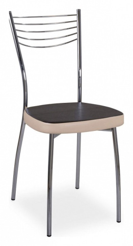 Стул кухонный  черный венге/бежевый, повышенной комфортности. Фото №1